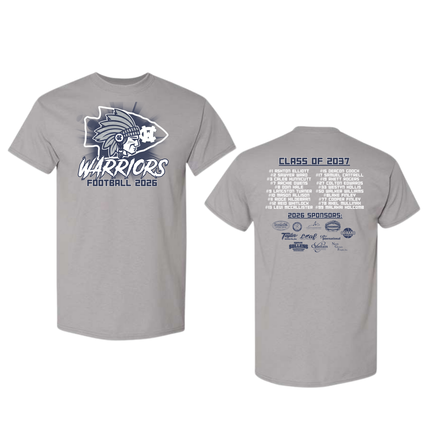 2nd Grade Football Shirt