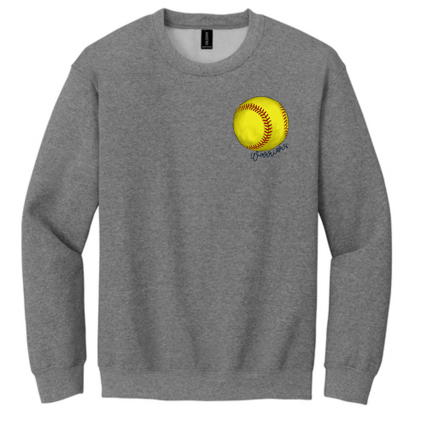 Warriors Softball Crewneck