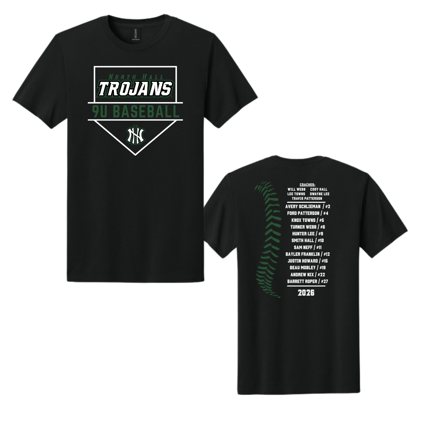 Short Sleeve Roster Tee