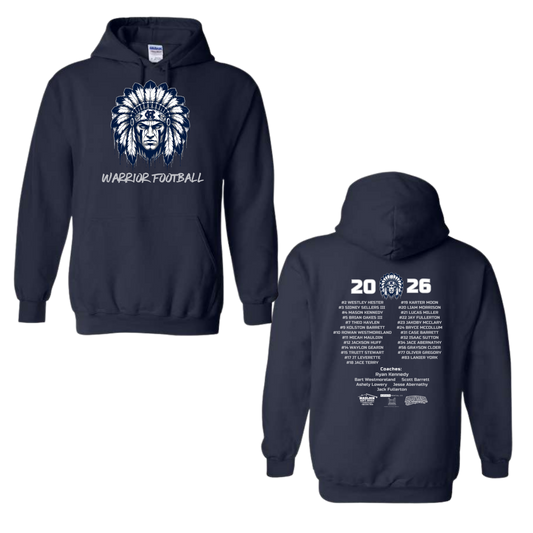 3rd Grade Football Hoodie