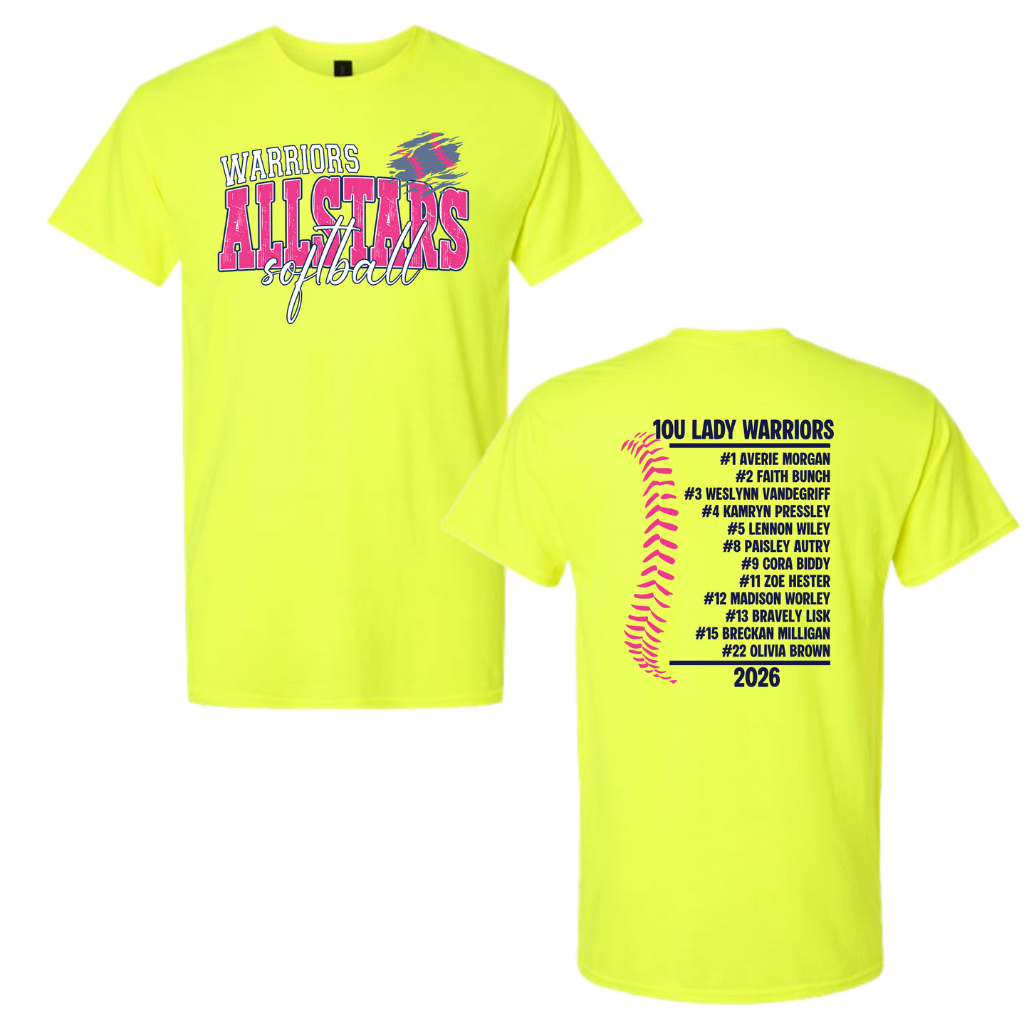10U Lady Warriors Allstars - YOUTH