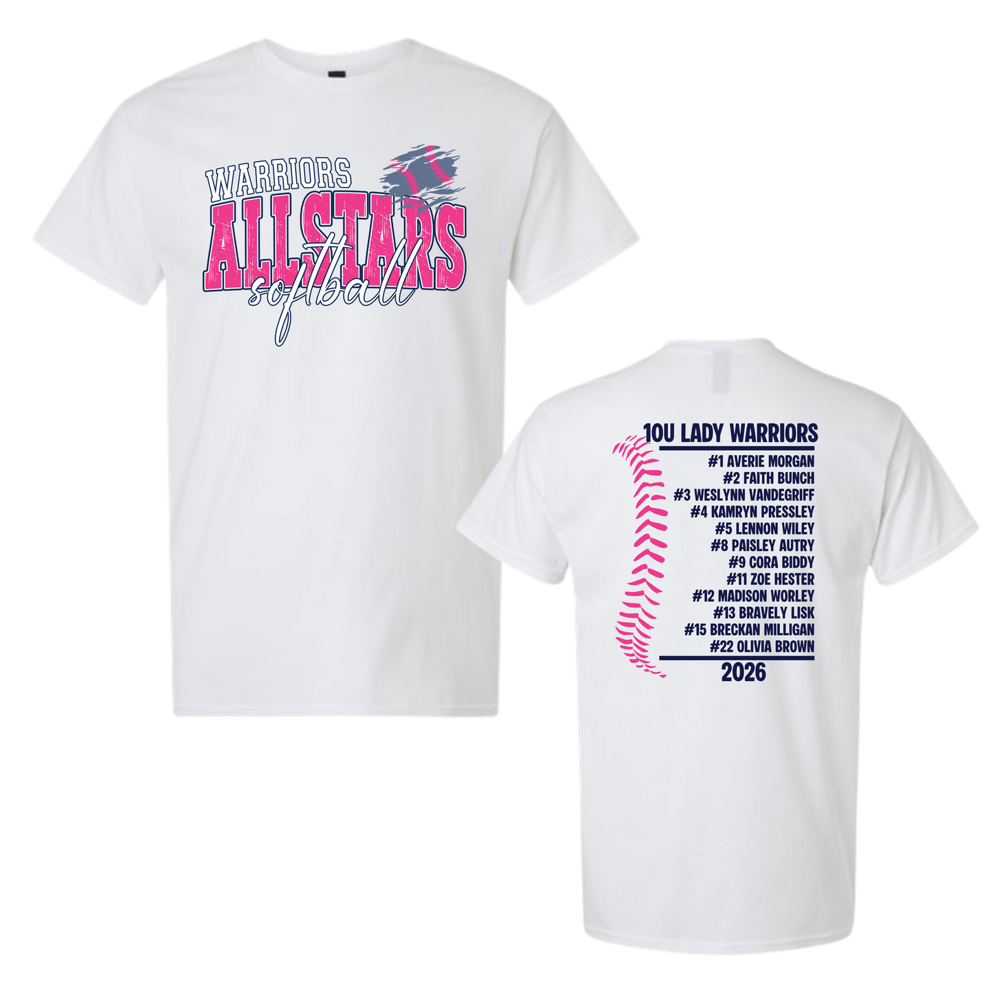 10U Lady Warriors Allstars - ADULT