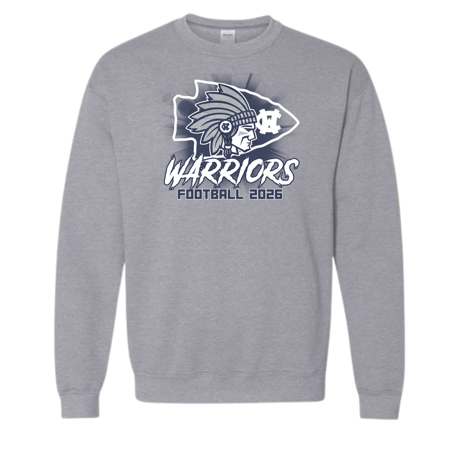 2nd Grade Warrior Crewneck Sweatshirt