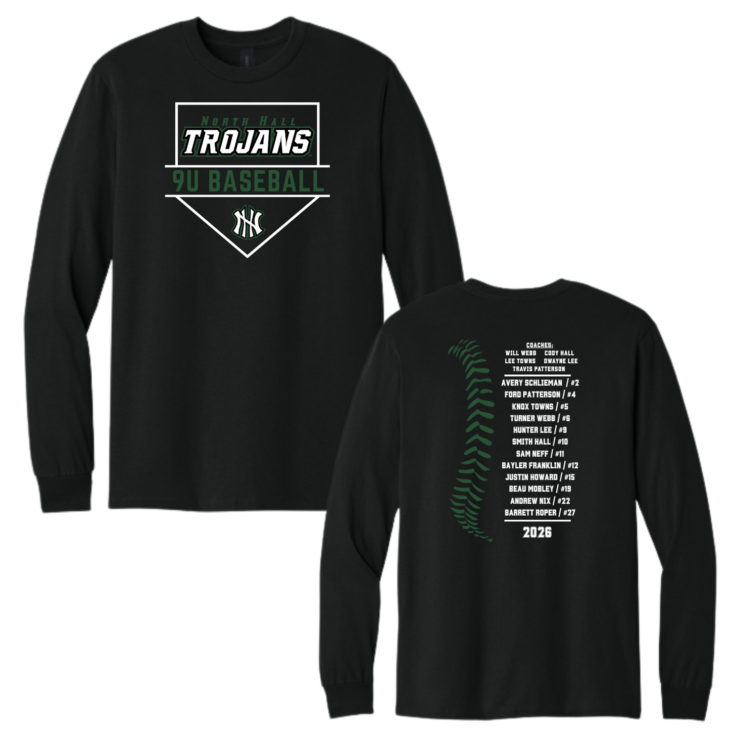 Long Sleeve Roster Tee