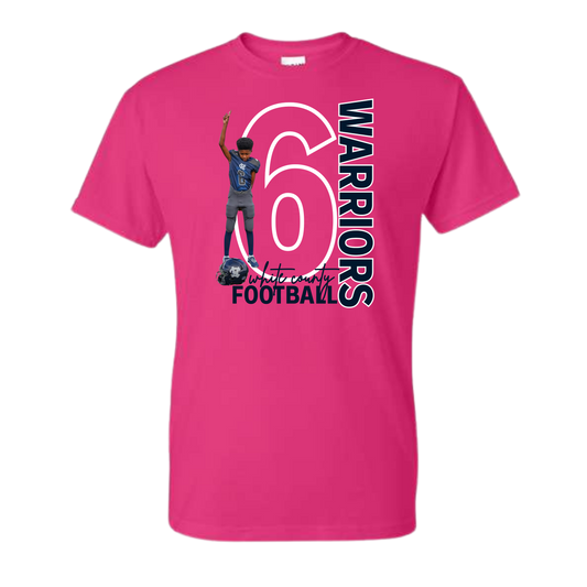 Custom Number Shirt - Football