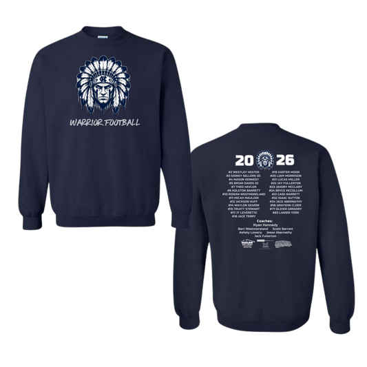 3rd Grade Football Crewneck