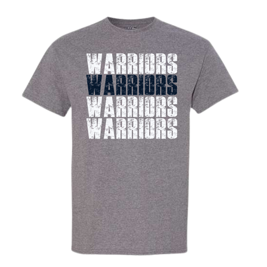 Vintage Stacked Warriors